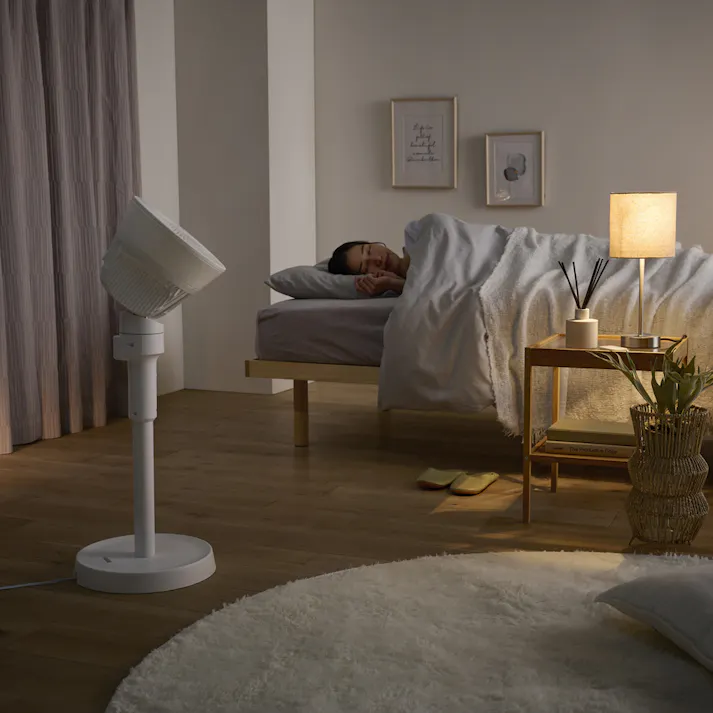 アイリスオーヤマ サーキュレーター扇風機 ACスタンドファン マイコン式 STF-AC15TEC-W ホワイト 循環 空気 サーキュレーター 4967576691918【別送品】