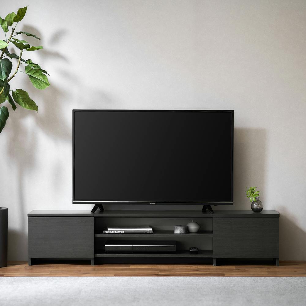 アイリスオーヤマ AVボード ボックスタイプ BAB-150R ブラックオーク