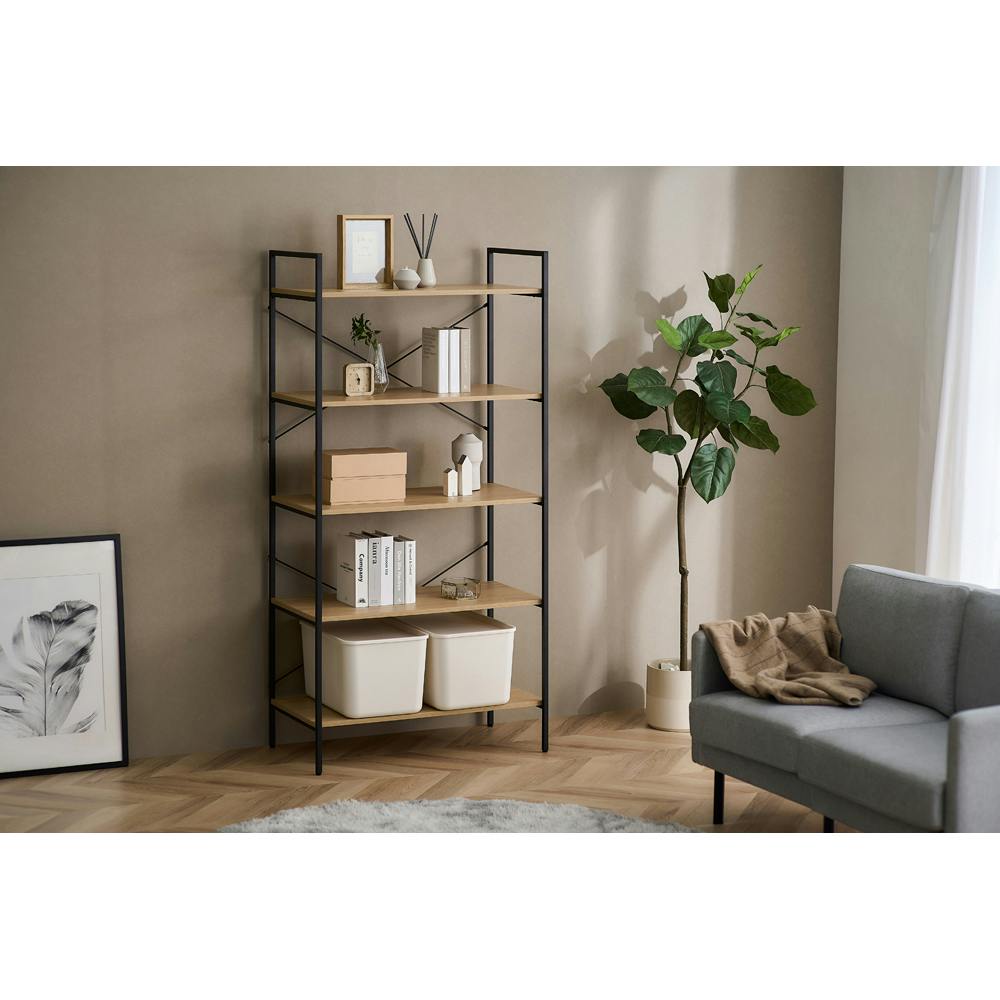 アイリスオーヤマ ベーシックラック BRC-8016 ナチュラル 収納 整理