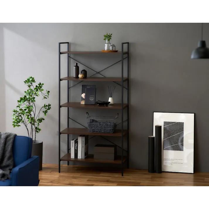 アイリスオーヤマ ベーシックラック BRC-8016 ブラウン 収納 整理整頓 ラック 4967576692687【別送品】