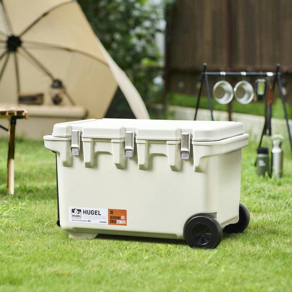 アイリスオーヤマ HUGEL 真空断熱クーラーボックス 60L VITC-60