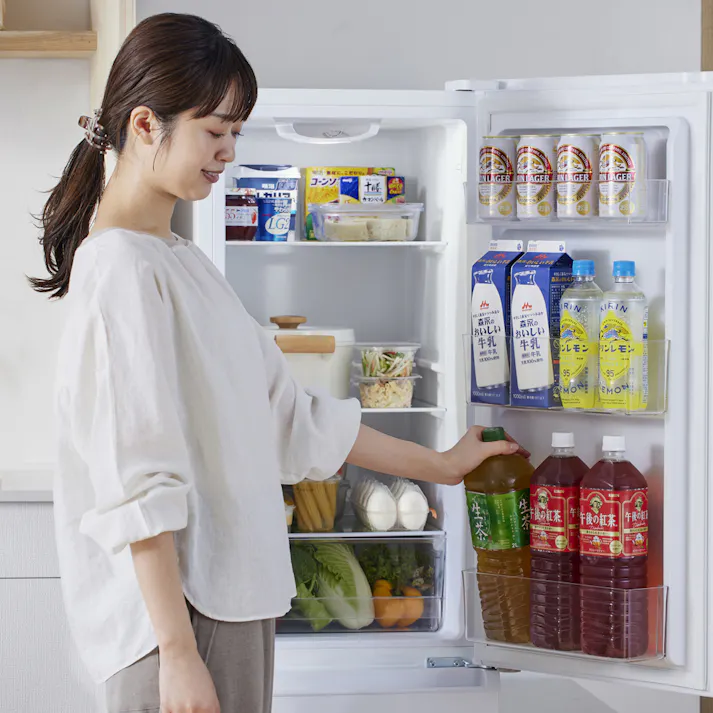 アイリスオーヤマ 冷凍冷蔵庫 170L IRSD-17A-W ホワイト 冷蔵庫 大容量 冷凍食品 保存 ストック 4967576697262【別送品】