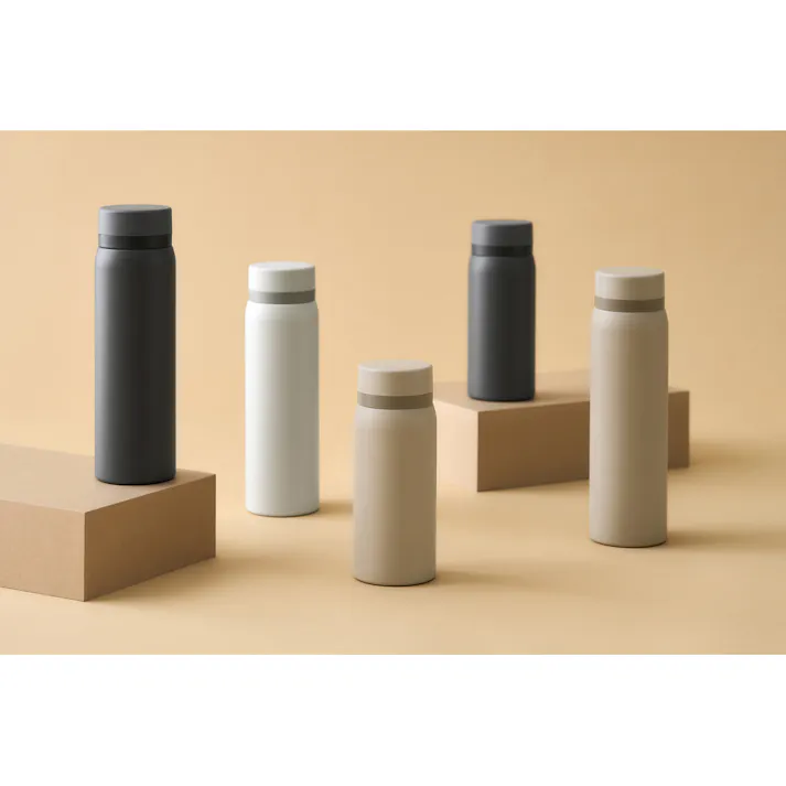 アイリスオーヤマ ステンレスケータイボトル スクリュー 500ml SKB-S500 ホワイト 水筒 マグボトル 4967576697620【別送品】