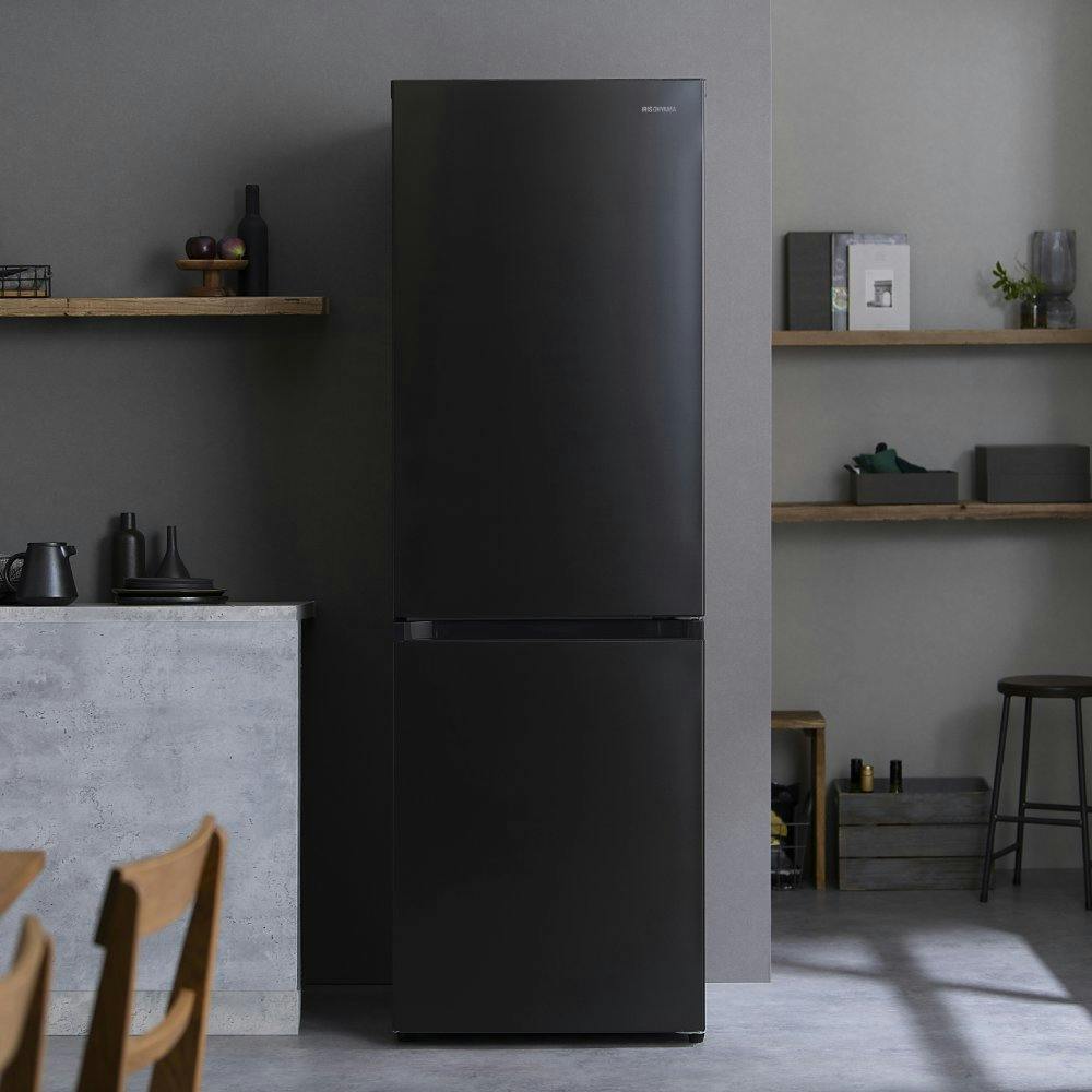 アイリスオーヤマ 冷凍冷蔵庫 301L IRSN-I30A-B ブラック 冷蔵庫