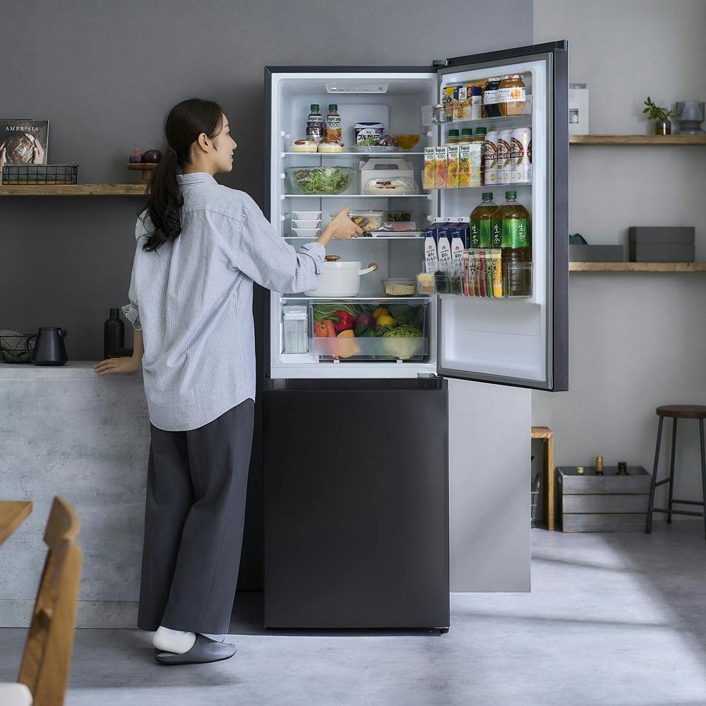 アイリスオーヤマ 冷凍冷蔵庫 301L IRSN-I30A-B ブラック 冷蔵庫 大