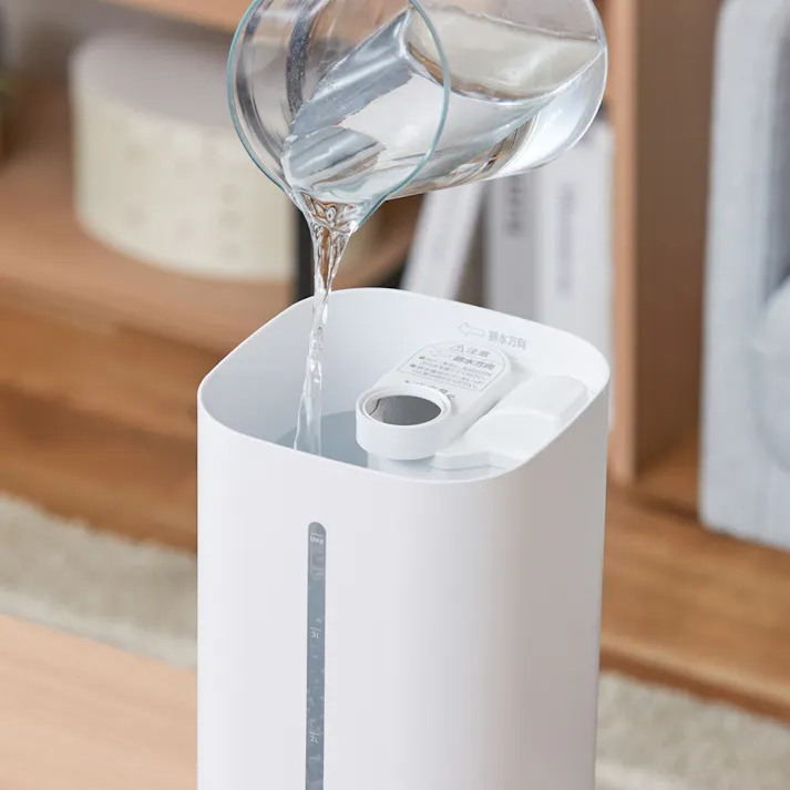 アイリスオーヤマ 上給水超音波加湿器 AHM-UU28B-W ホワイト 喉 声 乾燥 加湿器 4967576705516【別送品】