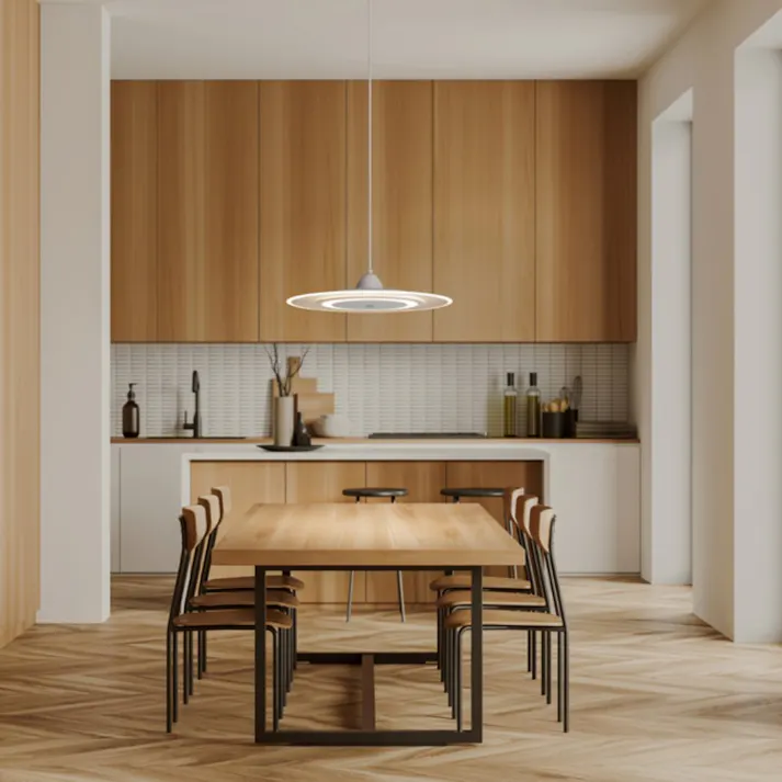 アイリスオーヤマ LEDペンダント パネルライト 調光 6畳 PLP6D-WW リビング 寝室 LEDペンダント 4967576705967【別送品】