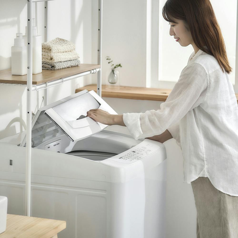 アイリスオーヤマ 全自動洗濯機 10.0kg ITW-100B01-W ホワイト