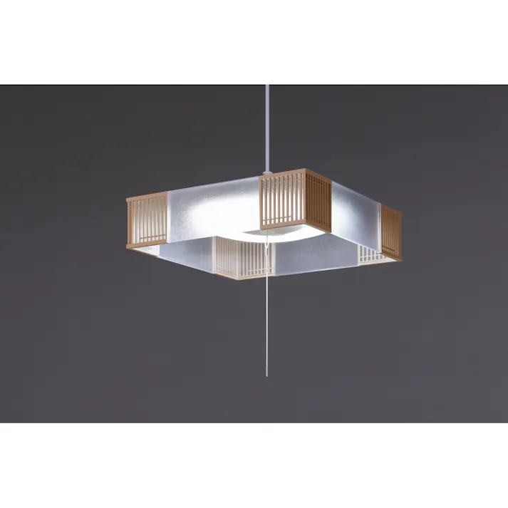 アイリスオーヤマ 和風LEDペンダントライト 調光 8畳 PL8D-JE2 リビング 寝室 LEDペンダント 4967576706544【別送品】