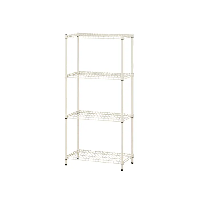 アイリスオーヤマ カラースチールシェルフ ラック小 SEC-590 ベージュ リビング 整理収納 収納 キッチン ガレージ メタルラック スチールラック 4967576706858【別送品】