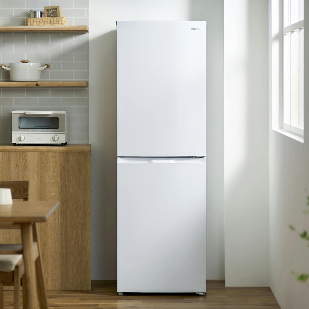 アイリスオーヤマ 冷凍冷蔵庫 230L IRSN-23B-W ホワイト 冷蔵庫 大容量