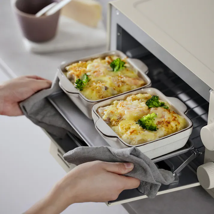 アイリスオーヤマ オーブントースター EOT-201-C アイボリー 調理家電 キッチン トースター 4967576731546【別送品】