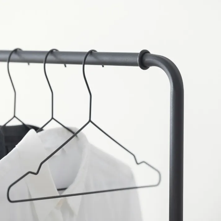 アイリスオーヤマ ハンガーラック HPI-640 ナチュラル/ブラック 収納 整理整頓 ハンガーラック 4967576731690【別送品】