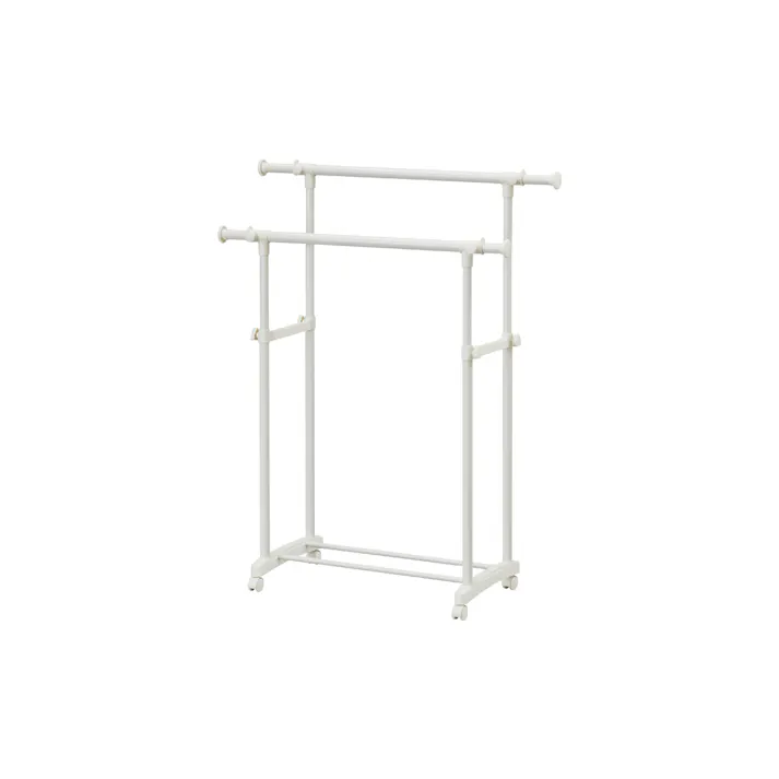 アイリスオーヤマ パイプハンガー PI-E280S ホワイト 収納 整理整頓 パイプハンガー ハンガーラック 4967576734868【別送品】