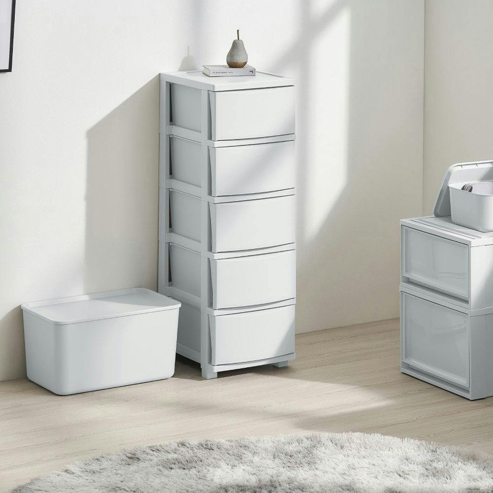 アイリスオーヤマ スリムチェスト CLN-325 ブルーグレー リビング 衣類