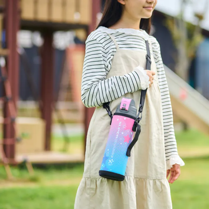 アイリスオーヤマ 真空断熱ダイレクトボトル DBR-1000 ピンク 水筒 マグボトル 4967576739122【別送品】