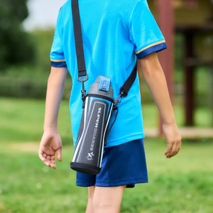 アイリスオーヤマ 真空断熱ダイレクトボトル DBR-1000 ブラック 水筒 マグボトル 4967576739139【別送品】