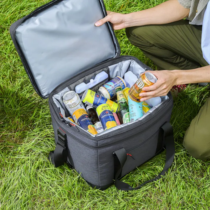 アイリスオーヤマ HUGEL エアロゲルソフトクーラーボックス AGSC-25C チャコールグレー キャンプ 釣り クーラーボックス 4967576739528【別送品】