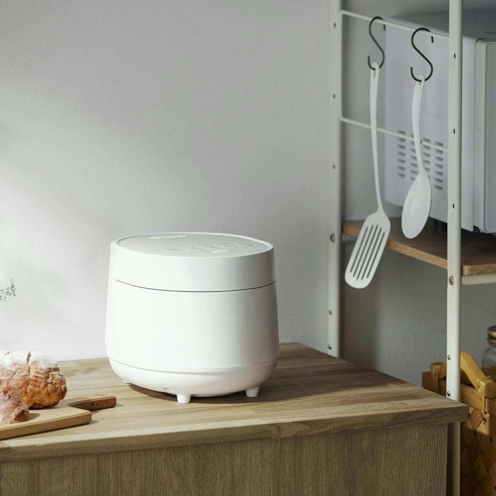 アイリスオーヤマ ジャー炊飯器 3合 RC-MGA30-WH ナチュラル