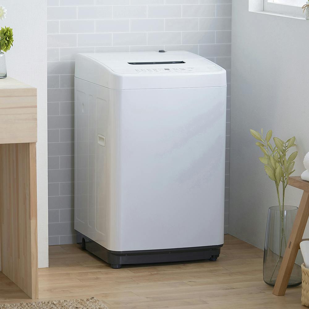 アイリスオーヤマ 全自動洗濯機 6.0kg IAW-T606-W ホワイト 洗濯