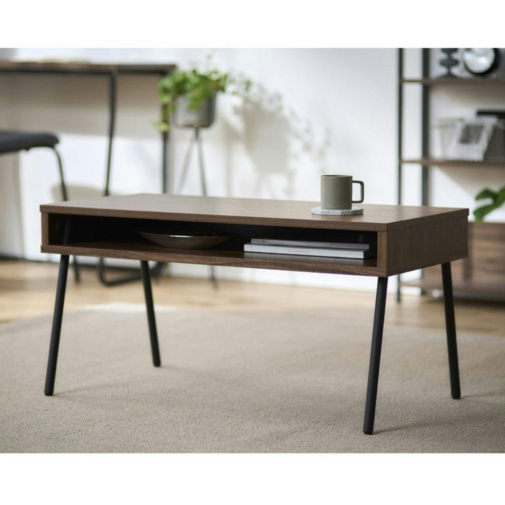 アイリスオーヤマ アイアンウッドセンターテーブル IWCT-800R