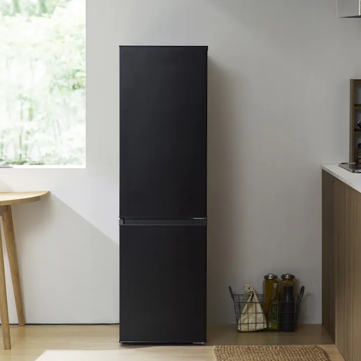 アイリスオーヤマ 冷凍冷蔵庫 170L IRSD-17A-BH ナチュラルブラック 冷蔵庫 大容量 冷凍食品 保存 ストック 4967576743495【別送品】