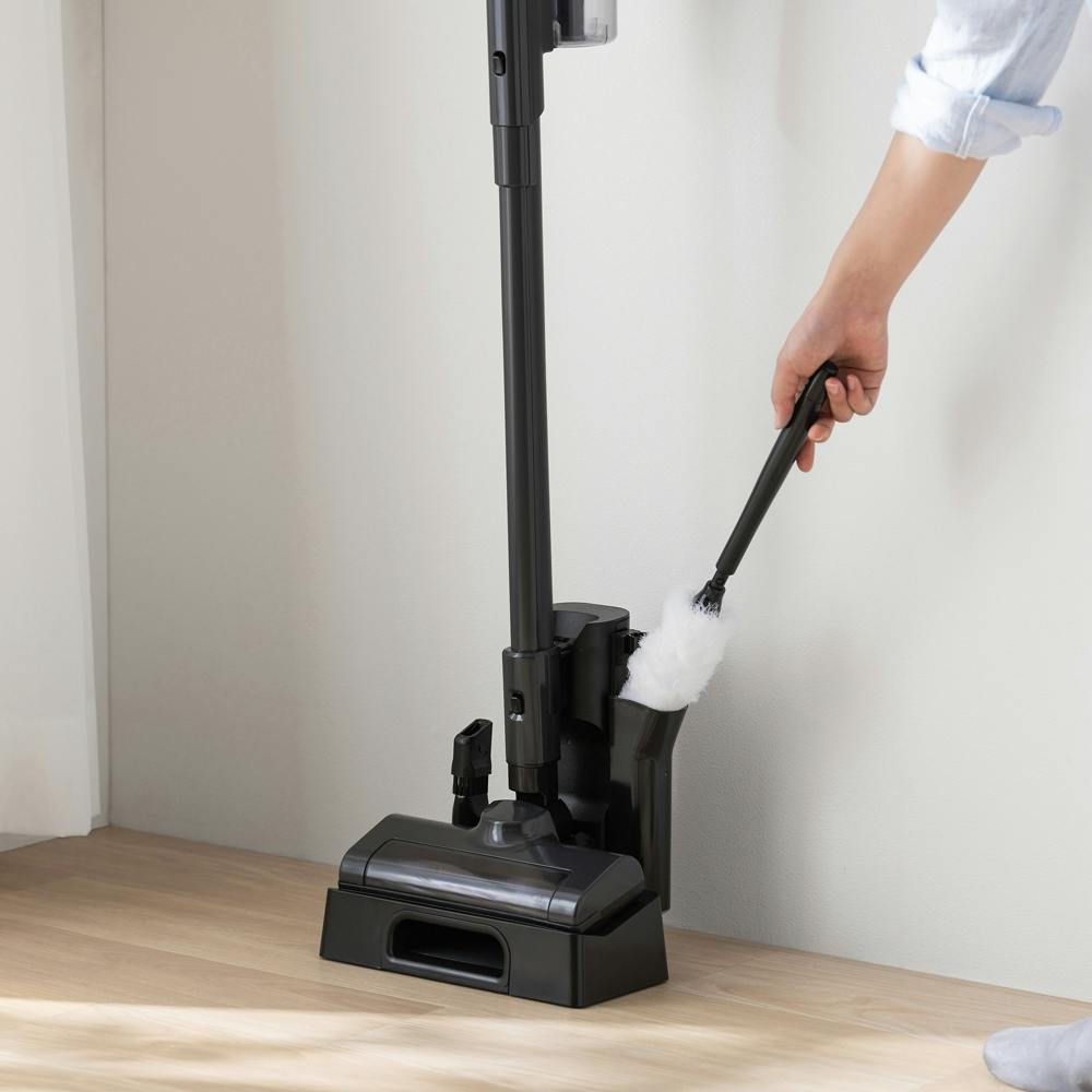 アイリスオーヤマ 充電式サイクロンスティッククリーナー SCD-185PM-BH