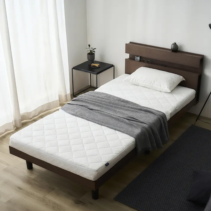 アイリスオーヤマ エアリーマットレス カスタムエアリー CM11A-S ホワイト 寝室 睡眠 マットレス エアリー 4967576769266【別送品】