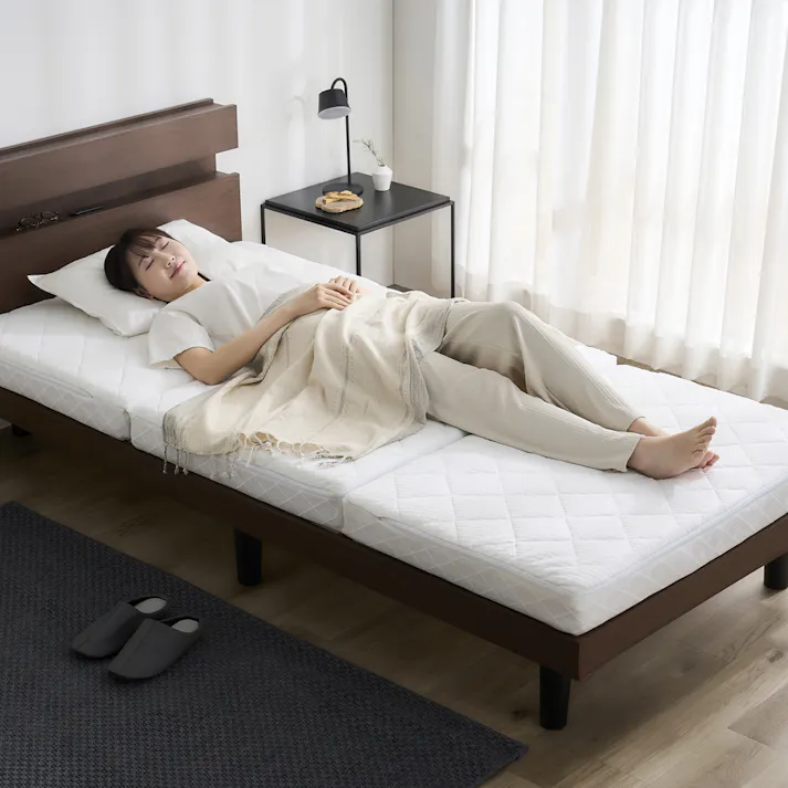 アイリスオーヤマ エアリーマットレス カスタムエアリー CM11A-S ホワイト 寝室 睡眠 マットレス エアリー 4967576769266【別送品】