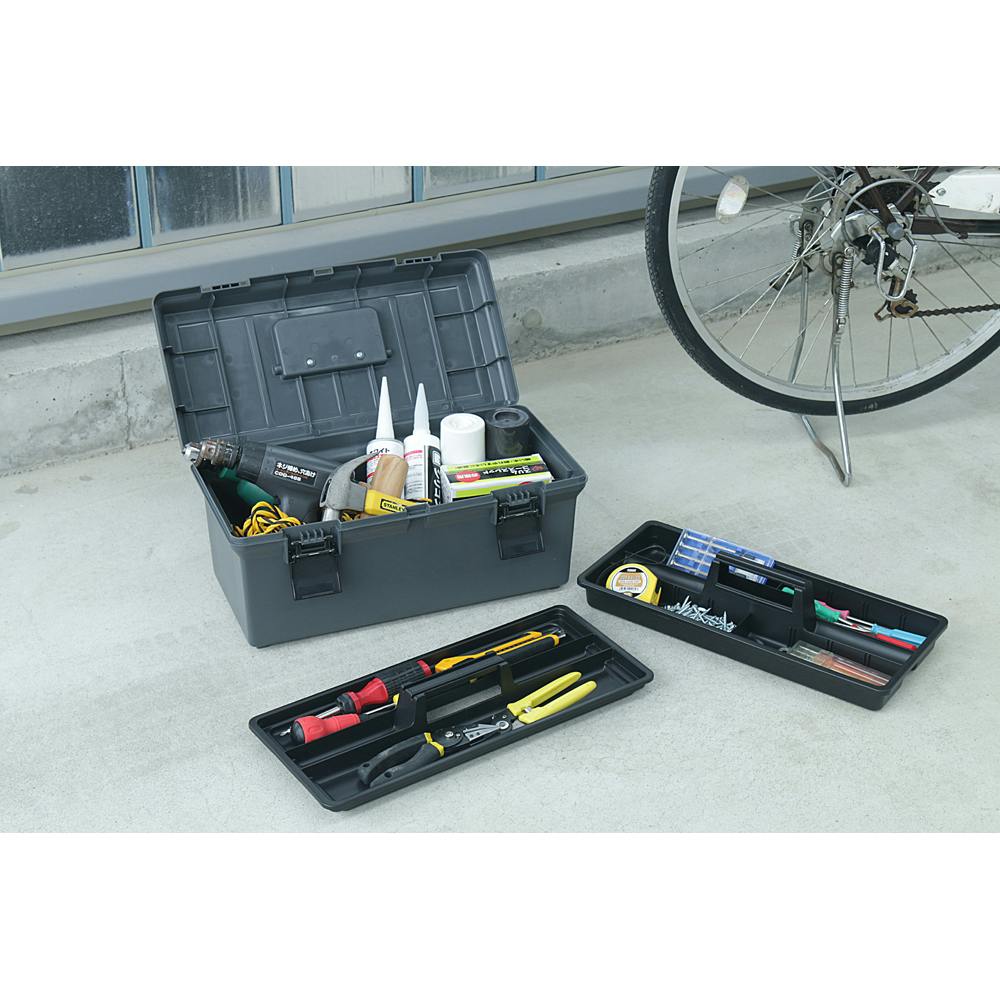 アイリスオーヤマ ハードケース グレー 470×240×230mm 500 ツール