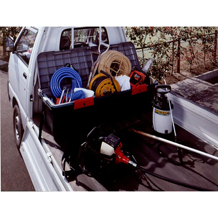 アイリスオーヤマ カートランク グレー/ダークグリーン 1300×450×390mm SE-130 ツール ボックス 工具箱 収納【別送品】