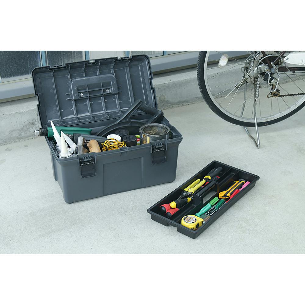 アイリスオーヤマ ハードケース グレー 536×280×278mm 600 ツール