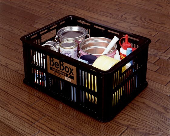 アイリスオーヤマ メッシュコンテナ ブラック 515×382×219mm MC-34L