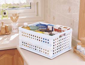 アイリスオーヤマ おりたたみコンテナナチュラル 47×35×24cm OC-32L コンテナボックス