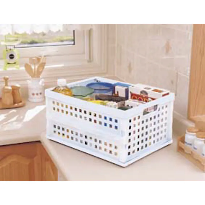 アイリスオーヤマ おりたたみコンテナナチュラル 470×350×240mm OC-32L コンテナ 収納【別送品】