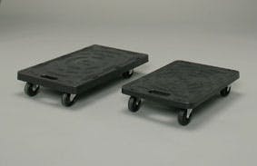 アイリスオーヤマ 平台車 ブラック HDS-500 台車用キャスター