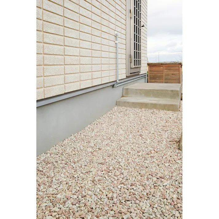 アイリスオーヤマ 防草・防犯 ジャリ ミックス 60L 砂利 防犯用品 音 空き巣対策 小粒タイプ【別送品】