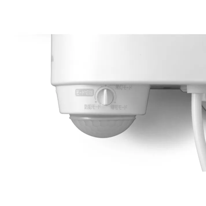 アイリスオーヤマ ソーラー式 LED 防犯 センサーライト パールホワイト 400lm LSL-SBSN-400【別送品】