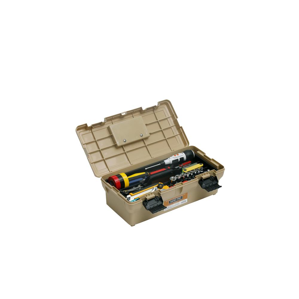 工具箱 アイリスオーヤマ 工具ケース HARD PRO ベージュ 450×230×155mm OD-460