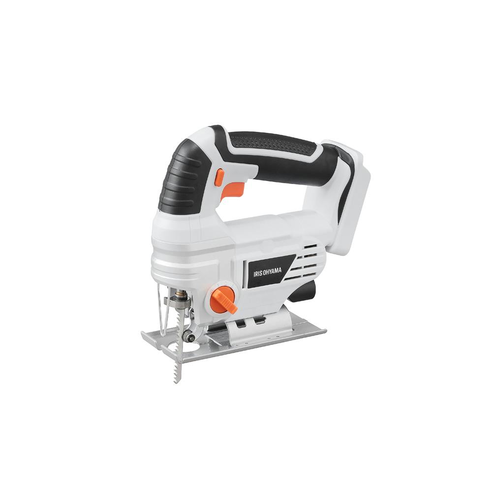 アイリスオーヤマ 充電式ジグソー ホワイト 21.7×8.1×21.3cm JJS181-Z ジグソー・丸鋸