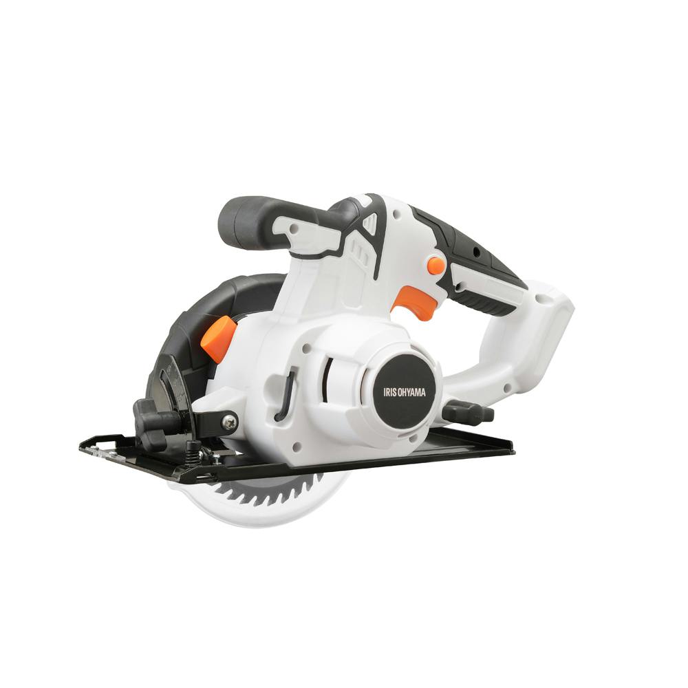 アイリスオーヤマ 充電式 丸のこ ホワイト 273×173×206mm JSC125-Z