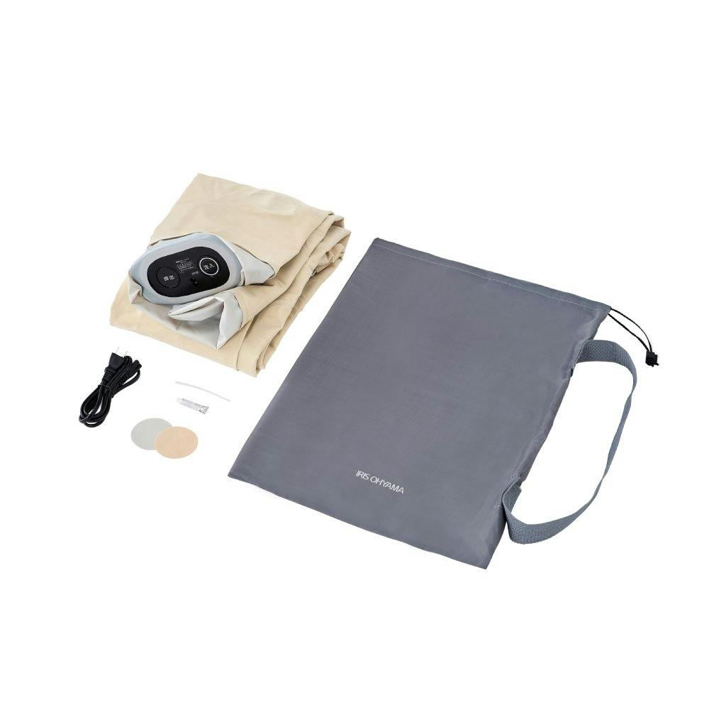 アイリスオーヤマ 電動エアーベッド シングル アイボリー 99×190×25cm