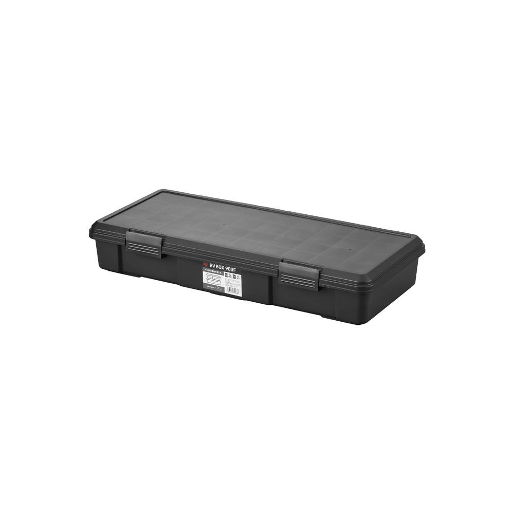 アイリスオーヤマ 収納ボックス RVBOX900F チャコールグレー 90×40×15.5cm RV900F 工具箱・ツールボックス