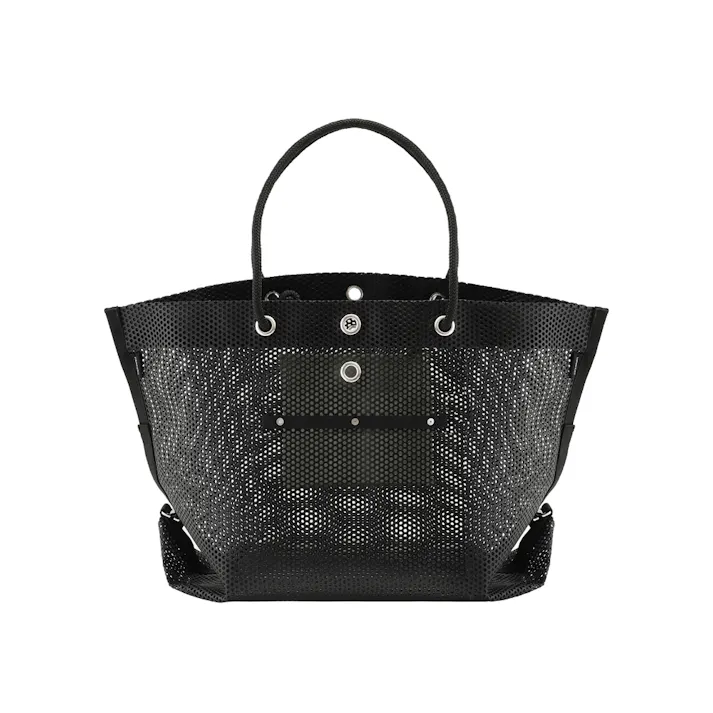 アイリスオーヤマ メッシュツールバッグ ブラック 600×470mm TLB-M6047 ツール ボックス 工具箱 収納【別送品】