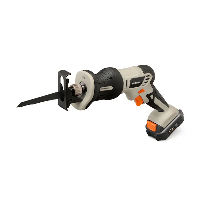 アイリスオーヤマ 充電式 レシプロソー 10.8V サンドベージュ JRS13TC 電動工具 切断 木材・軟鉄パイプ【別送品】