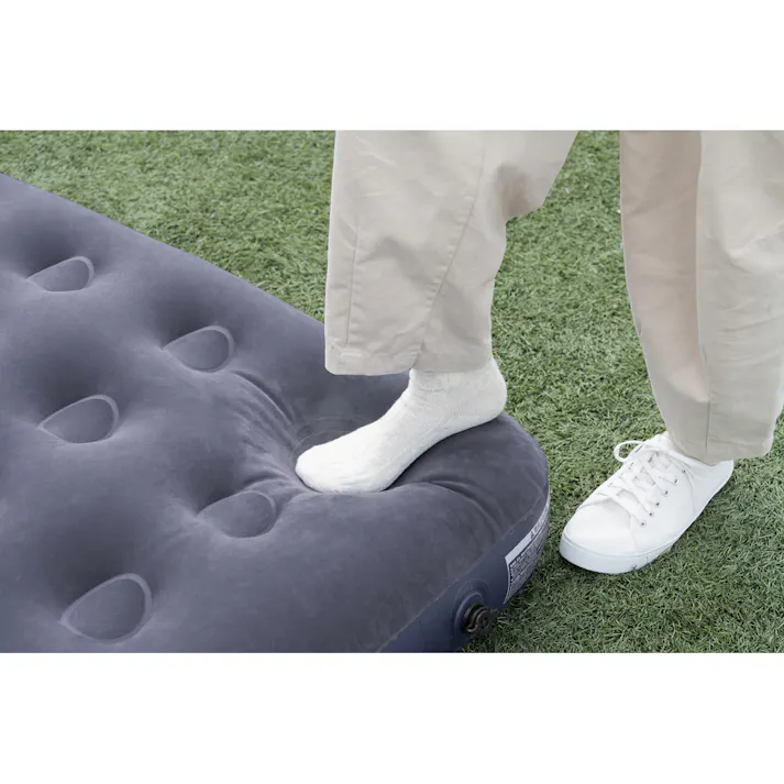 アイリスオーヤマ エアーベッド ブルー 72×190×22cm ABDF-1N【別送品】