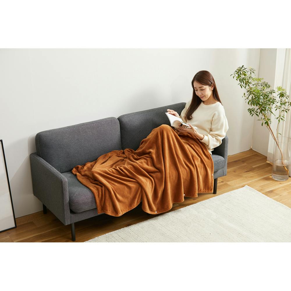 アイリスオーヤマ 3way毛布 ブラウン 1400×1900mm M-3BM 防災グッズ