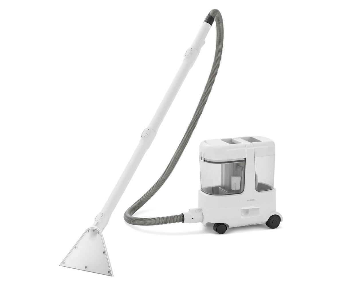 アイリスオーヤマ 大容量リンサークリーナー グレーホワイト 自動散水 車内清掃 パワフル RNS-P1600【別送品】