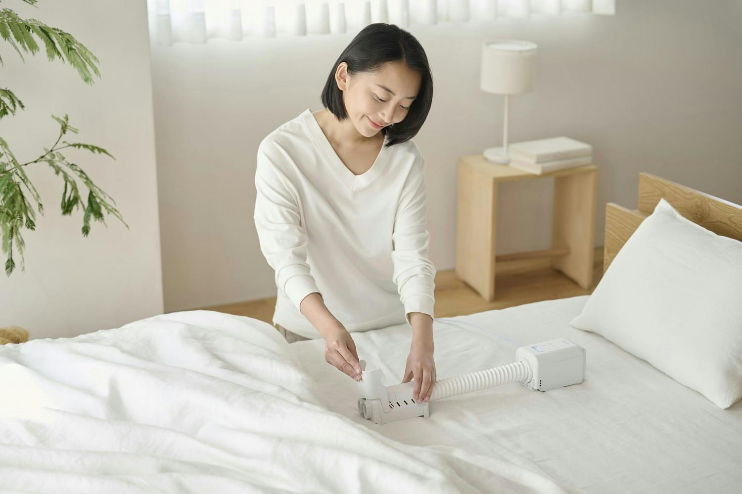 アイリスオーヤマ ふとん乾燥機 カラリエmini TURBO ホワイト ハイ