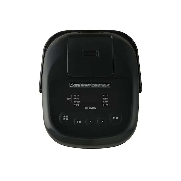 アイリスオーヤマ ジャー炊飯器 5.5合 ブラック RC-BMA50-B シンプル マイコン式 ファミリー 4967576741309【別送品】